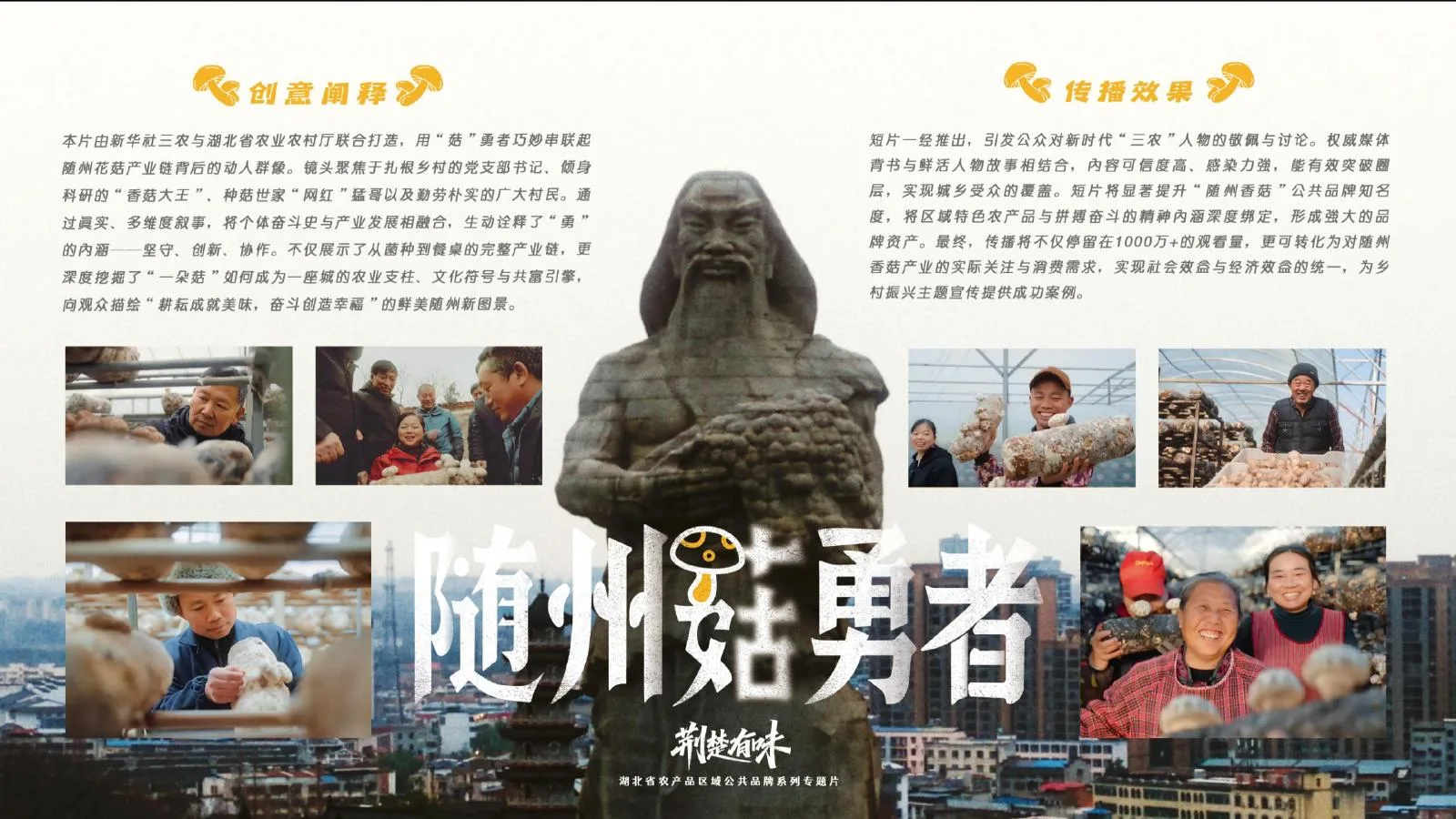 《随州菇勇者》案例视觉